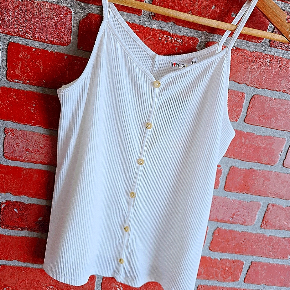 NWT! Boutique Ribbed Tank